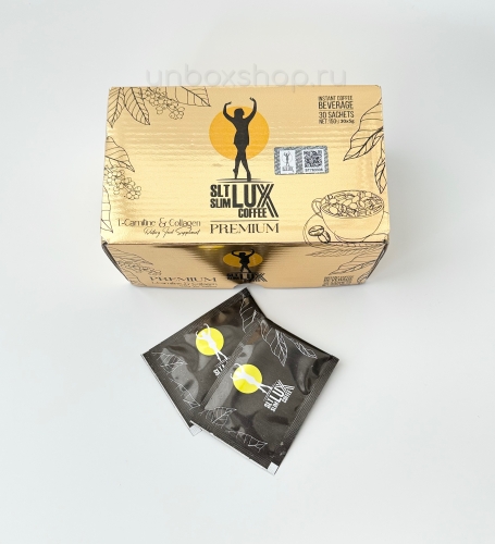 [] Lux Coffee     , 30  SLT Slim Lux Coffee Premium L-carnitine&Collagen, 30 sachets  2