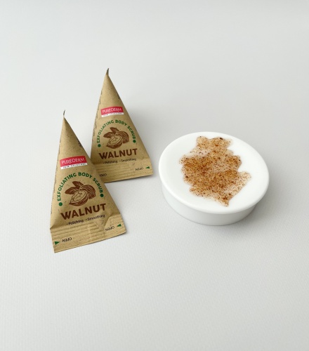 Purederm         Exfoliating body scrub walnut  4