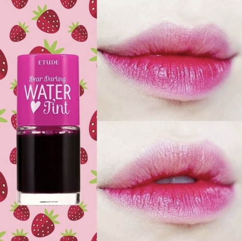 Etude        ,  #01 Strawberry Ade, Dear Darling Water Tint  6