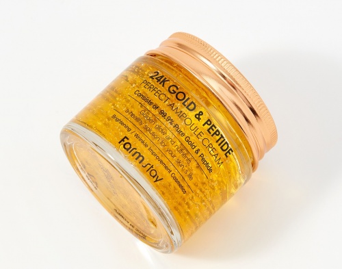 FarmStay -        24K gold & peptide perfect ampoule cream  3