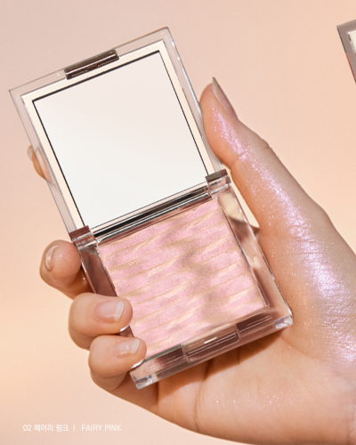 Clio     ,  02 Fairy Pink, Prism Highlighter  3