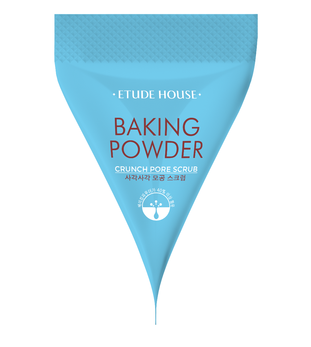 Etude House Baking Powder Crunch Pore Scrub — это очищающий скраб в индивид...