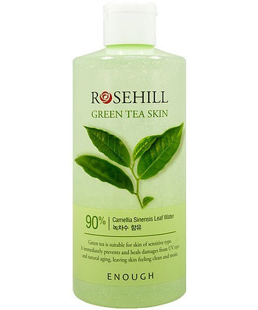 Enough Тонер для лица с зелёным чаем  Rosehill green tea skin