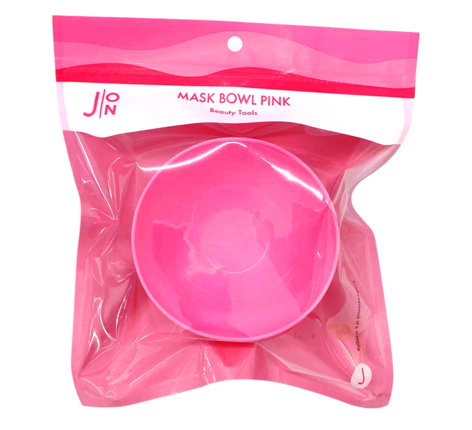 J:on Чаша для смешивания масок или филлеров розовая  Mask bowl pink beauty tools
