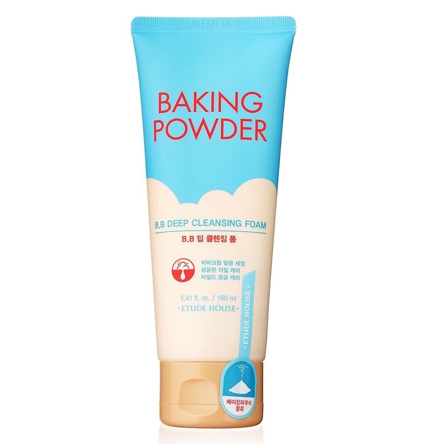 Купить Etude House Пенка для умывания с содой для глубокого очищения Baking  powder B.B. deep cleansing foam в интернет-магазине корейской косметики  UNBOXSHOP