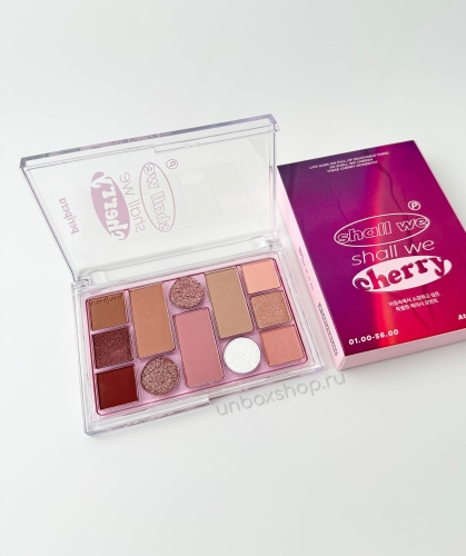 Peripera   12 ,  02 Shall We Cherry (), All Take Mood Technique Palette  5