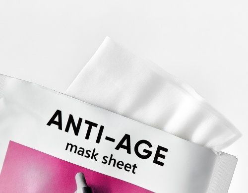 L.Sanic Тканевая маска антивозрастная  Peptides anti-age mask sheet фото 3