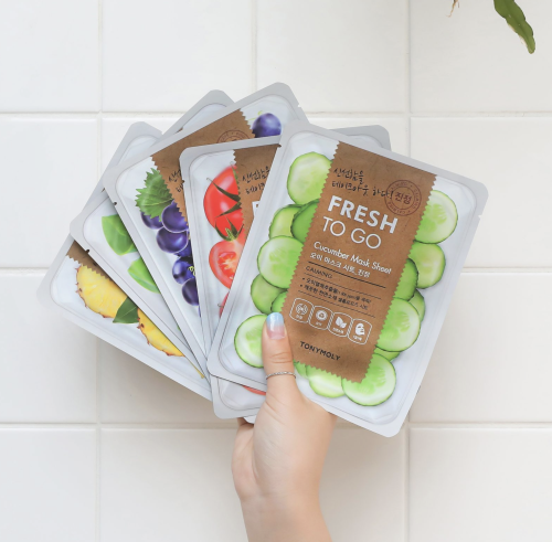 Tony Moly     , Fresh To Go Strawberry Mask Sheet  2