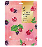 Frudia Тканевая маска с малиной и ежевикой  My orchard squeeze mask raspberry