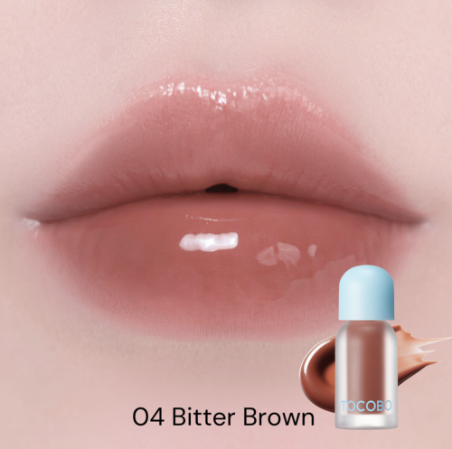 TOCOBO  -  ,  04 Bitter Brown, Juicy Berry Plumping Lip Oil Glam Max  3