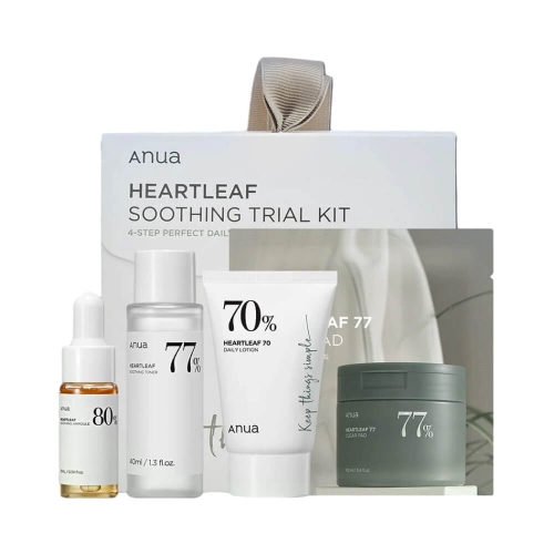 Anua  -   , 4 , Heartleaf Soothing Trial Kit