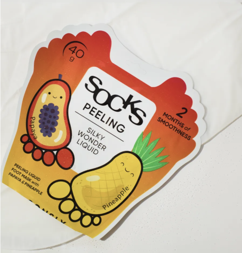 Consly �������������� ������-������� � �������� � �������, Silky Wonder Liquid Foot Mask Peeling Socks ���� 2