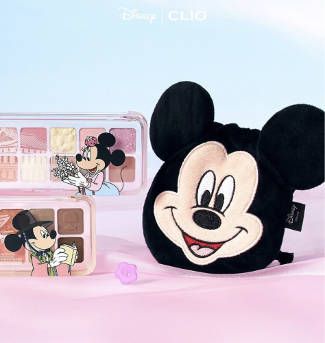 CLIO   +     12 ,  106 Gyeongbokgung Stroll, Disney Mickey In Seoul Pro Eye Palette Air  3