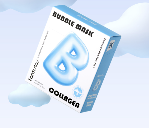 FarmStay       ( ), Collagen Facial Wash Bubble Mask  10