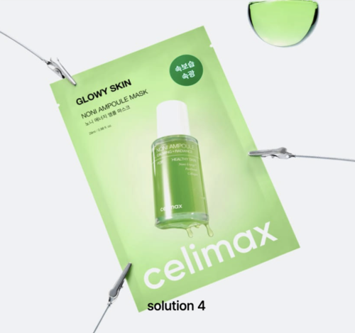 Celimax �������� ��������� ����� � ���������� ���� � ����������, The real noni energy ampoule mask ���� 6