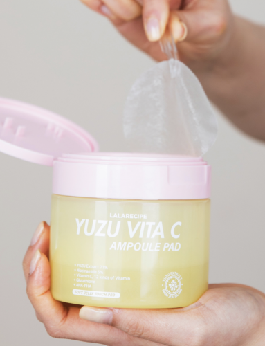 LALARECIPE        , 80 , Yuzu Vita C Ampoule Pad  5