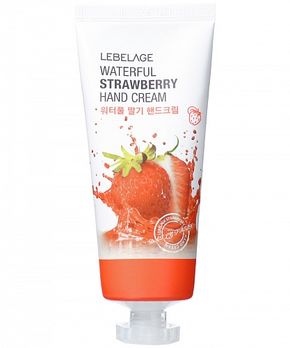 Lebelage Увлажняющий крем для рук с клубникой  Waterful strawberry hand cream