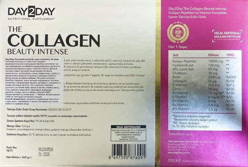 [] Day2Day  , 30   The Collagen beauty intense 30 sashe  5