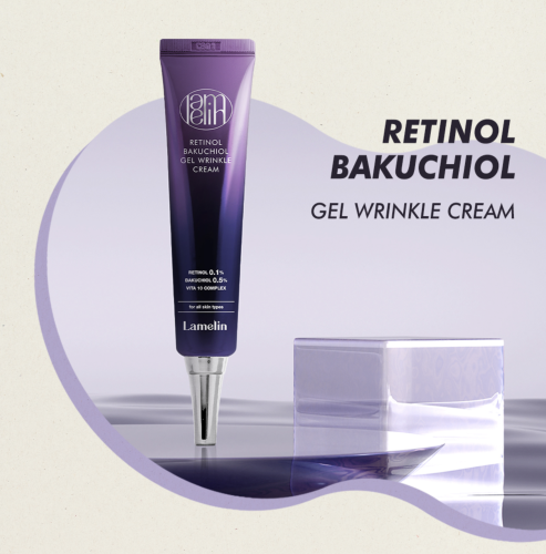 Lamelin  -    , Retinol Bakuchiol Gel Wrinkle Cream  2