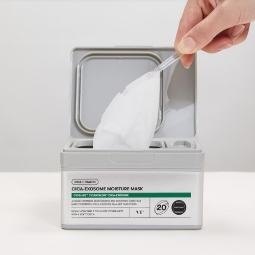 VT ����� �������� ����� � ���������� �������� ���������, Cosmetics Cica-Exosome Moisture Mask ���� 3