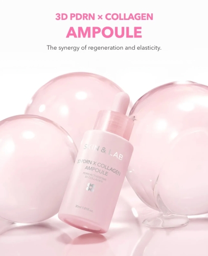 SKIN&LAB ��������� ��������� � 3D-���� � 3D-����������, 3D PDRN X Collagen Ampoule ���� 3