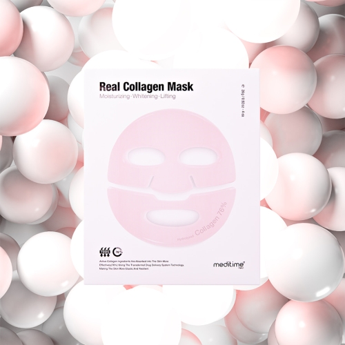 Meditime  -     76%, Real Collagen Mask,  2