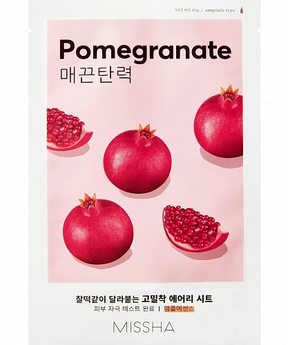 Missha      , Airy Fit Sheet Mask Pomegranate