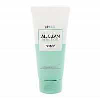 Heimish Слабокислотный гель для умывания для чувствительной кожи (мини)  All Clean Green foam ph 5.5