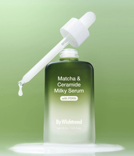 By Wishtrend �������� ��������� � ���� ����� � ����, Matcha&Ceramide Milky Serum With PDRN ���� 3