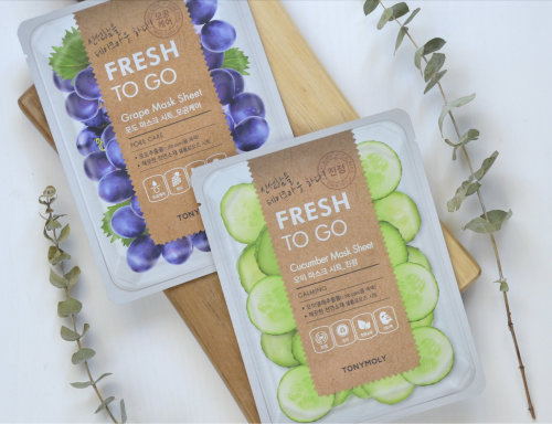 Tony Moly �������� ����� � ���������� ������, Fresh To Go Cucumber Mask Sheet ���� 3