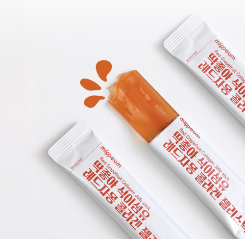 Mippeum     , 15 , Red Grapefruit Collagen Jelly Stick  4