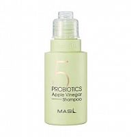 Masil Шампунь для волос против перхоти с яблочным уксусом (мини)  5 Probiotics apple vinegar shampoo mini