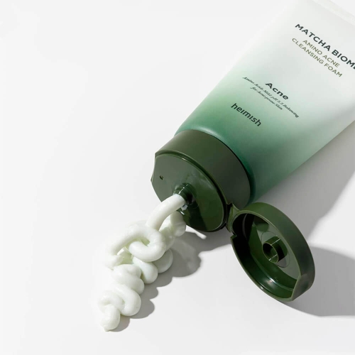 Heimish ����� ��� �������� � ���� ����� � ������������ ����-����, Matcha Biome Amino Acne Cleansing Foam ���� 3