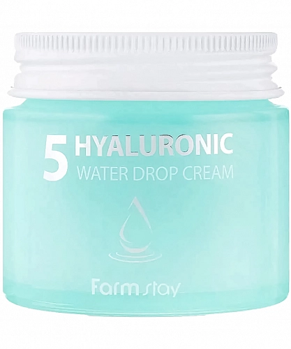 FarmStay Крем-гель для лица с 5 видами гиалуроновой кислоты  5 Hyaluronic water drop cream