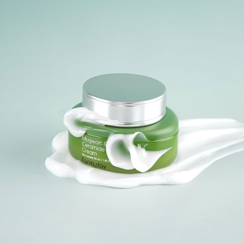 FarmStay ������������� ���� ��� ���� � ������� � ����������, Mugwort&Ceramide Cream ���� 5