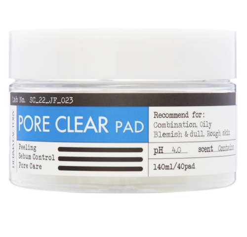 Derma Factory ��������� ������-���� � ���������� ������, 40 ��, Pore Clear Pad