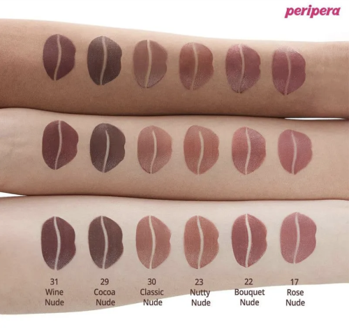 Peripera     ,  30 Classic Nude, Ink Velvet  6