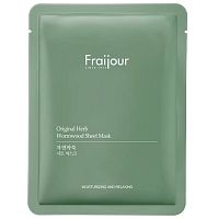 Fraijour Успокаивающая тканевая маска с центеллой и полынью, Original Herb Wormwood Sheet Mask