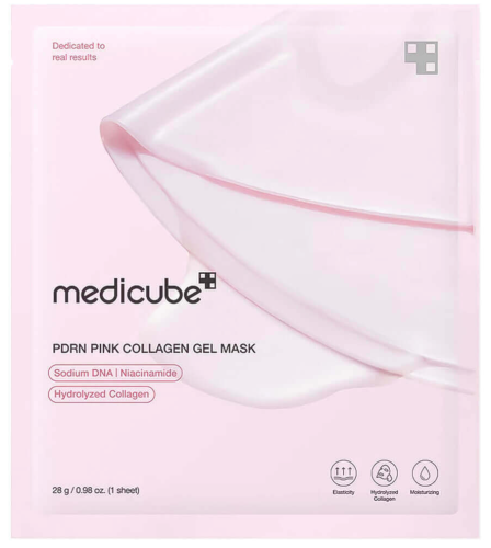 Medicube ������������ ����� � ����, ��������� � ����������, PDRN Pink Collagen Gel Mask