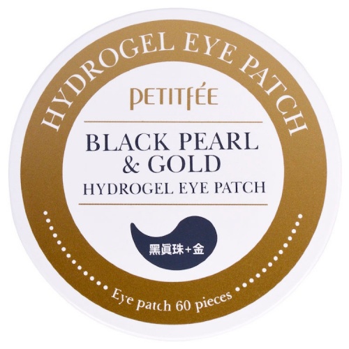 Petitfee         Black pearl & gold hydrogel eye patch