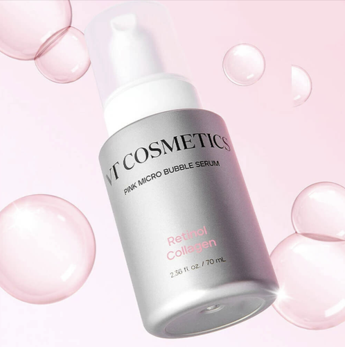 VT Микропузырьковая сыворотка с ретинолом и коллагеном Retinol Collagen Pink Micro Bubble Serum фото 2 VT Микропузырьковая сыворотка с ретинолом и коллагеном Retinol Collagen Pink Micro Bubble Serum фото 2