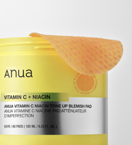 Anua Тонизирующие пэды с витамином С и ниацинамидом, 60 шт, Vitamin C Niacin Tone Up Blemish Pad фото 6 Anua Тонизирующие пэды с витамином С и ниацинамидом, 60 шт, Vitamin C Niacin Tone Up Blemish Pad фото 6