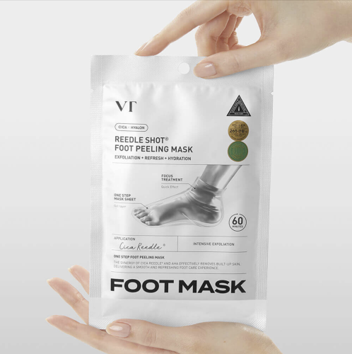 VT ������-������� � ����������� (���������) � ���������, Cosmetics Reedle Shot Foot Peeling Mask ���� 2