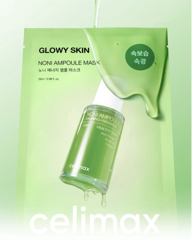 Celimax �������� ��������� ����� � ���������� ���� � ����������, The real noni energy ampoule mask ���� 4