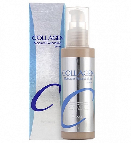 Enough Тональная основа с коллагеном, 13 тон  Collagen moisture foundation