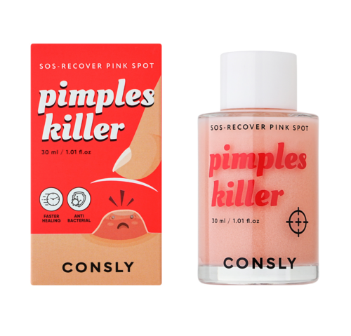Consly �������� SOS-��������� �����-���� � ��������� � ���������, Pimples Killer SOS-Recover Pink Spot