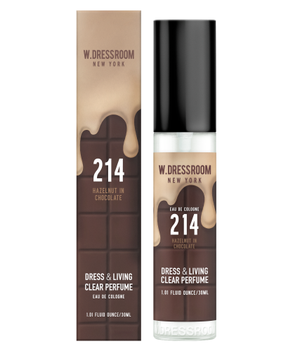 W.Dressroom  ,  No.214 Hazelnut in chocolate (), Dress&Living Clear Perfume