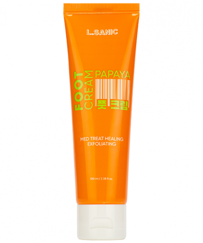 L.Sanic -       Med treat healing exfoliating foot cream with papaya enzymes