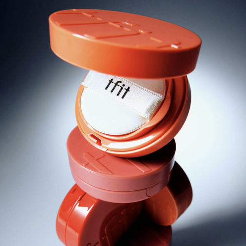 TFIT ������-����� � ��������� �������, ������� O01 Coral Orange, Fluffy Velvet Cushion Blush ���� 3