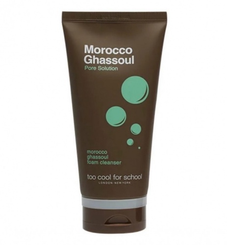 Too cool for school        Morocco ghassoul pore solution foam cleanser